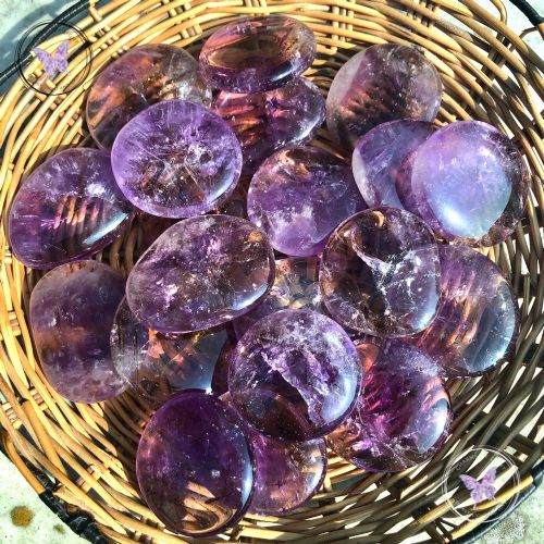 Ametrine Flat Stone